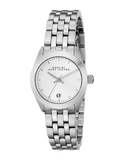 Marc Jacobs Peeker Silver Dial Silver Steel Strap Watch for Women - MBM3373