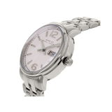 Marc Jacobs Fergus White Dial Silver Stainless Steel Watch for Women - MBM8646