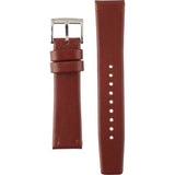 Marc Jacobs Fergus White Dial Brown Leather Strap Watch for Women - MBM8649