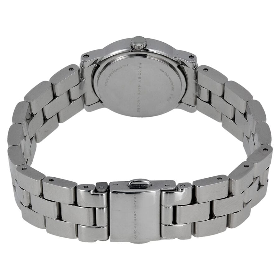 Marc Jacobs Mini Amy White Dial Silver Steel Strap Watch for Women - MBM3055