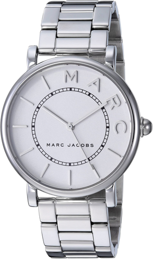 Marc Jacobs Roxy White Dial Silver Steel Strap Watch for Women - MJ3521