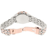 Marc Jacobs Peeker Chronograph Silver Two Tone Steel Strap Watch for Women - MBM3369