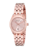 Marc Jacobs Peeker Rose Gold Dial Stainless Steel Strap Watch for Women - MBM3374