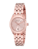 Marc Jacobs Peeker Rose Gold Dial Rose Gold Steel Strap Watch for Women - MBM3374
