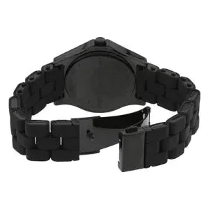 Marc Jacobs Pelly Black Dial Black Silicone Strap Watch for Women - MBM2517