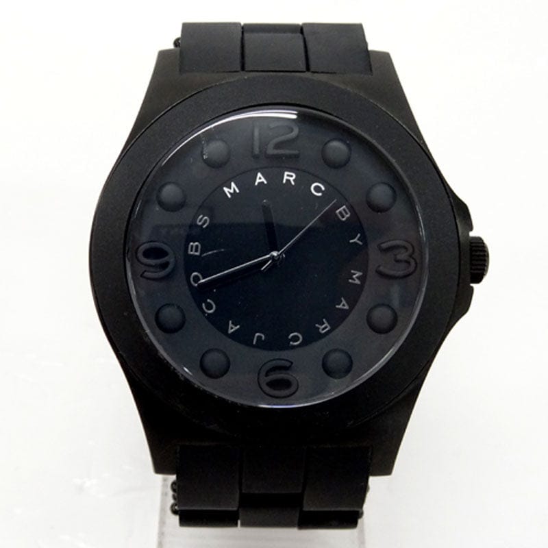 Marc Jacobs Pelly Black Dial Black Steel Strap Watch for Women - MBM2510