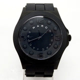 Marc Jacobs Pelly Black Dial Black Steel Strap Watch for Women - MBM2510
