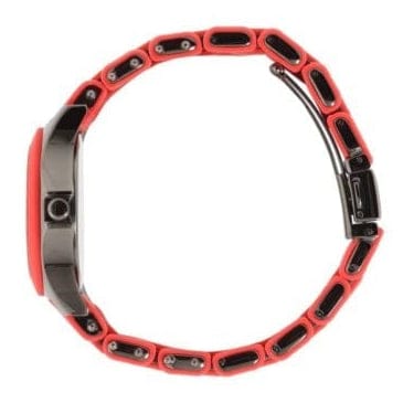 Marc Jacobs Pelly Red Dial Red Silicone Strap Watch for Women - MBM2590