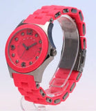 Marc Jacobs Pelly Red Dial Red Silicone Strap Watch for Women - MBM2590