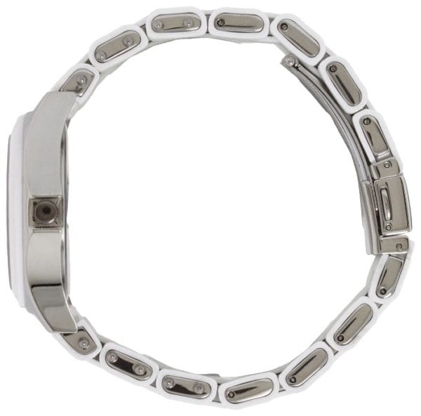 Marc Jacobs Pelly White Dial White Silicone Strap Watch for Women - MBM2588
