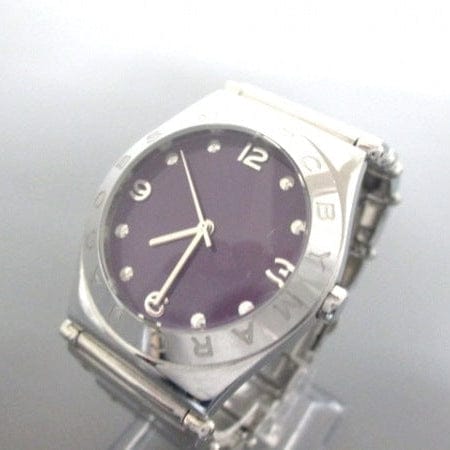 Marc Jacobs Purple Dial Silver Steel Strap Watch for Women - MBM3032