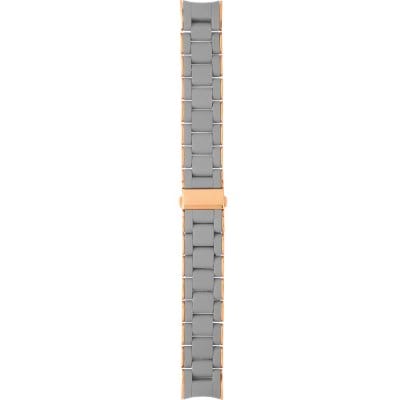 Marc Jacobs Rock Chronograph Grey Dial Grey Silicone Strap Watch for Women - MBM2550