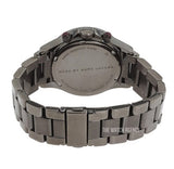 Marc Jacobs Rock Chronograph Gunmetal Grey Dial Grey Steel Strap Watch for Men - MBM3160