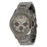 Marc Jacobs Rock Chronograph Gunmetal Grey Dial Grey Steel Strap Watch for Men - MBM3160