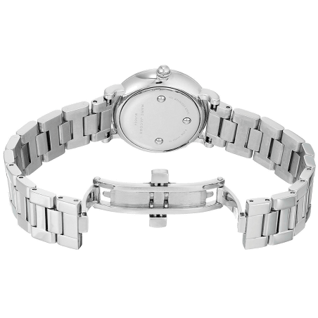 Marc Jacobs Roxy Pink Dial Silver Steel Strap Watch for Women - MJ3554
