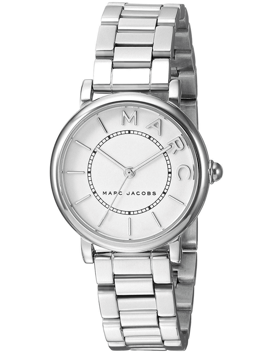 Marc Jacobs Roxy White Dial Silver Steel Strap Watch for Women - MJ3525