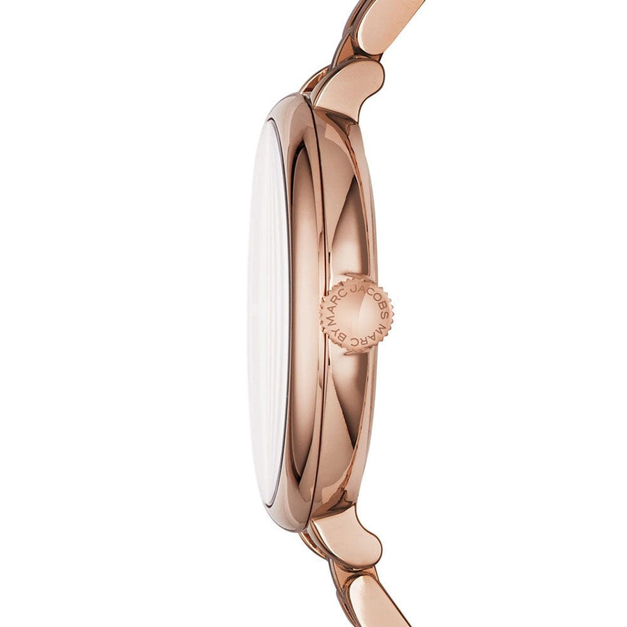 Marc Jacobs Sally Rose Gold Dial Rose Gold Steel Strap Watch for Women - MBM3364