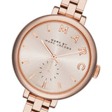 Marc Jacobs Sally Rose Gold Dial Rose Gold Steel Strap Watch for Women - MBM3364