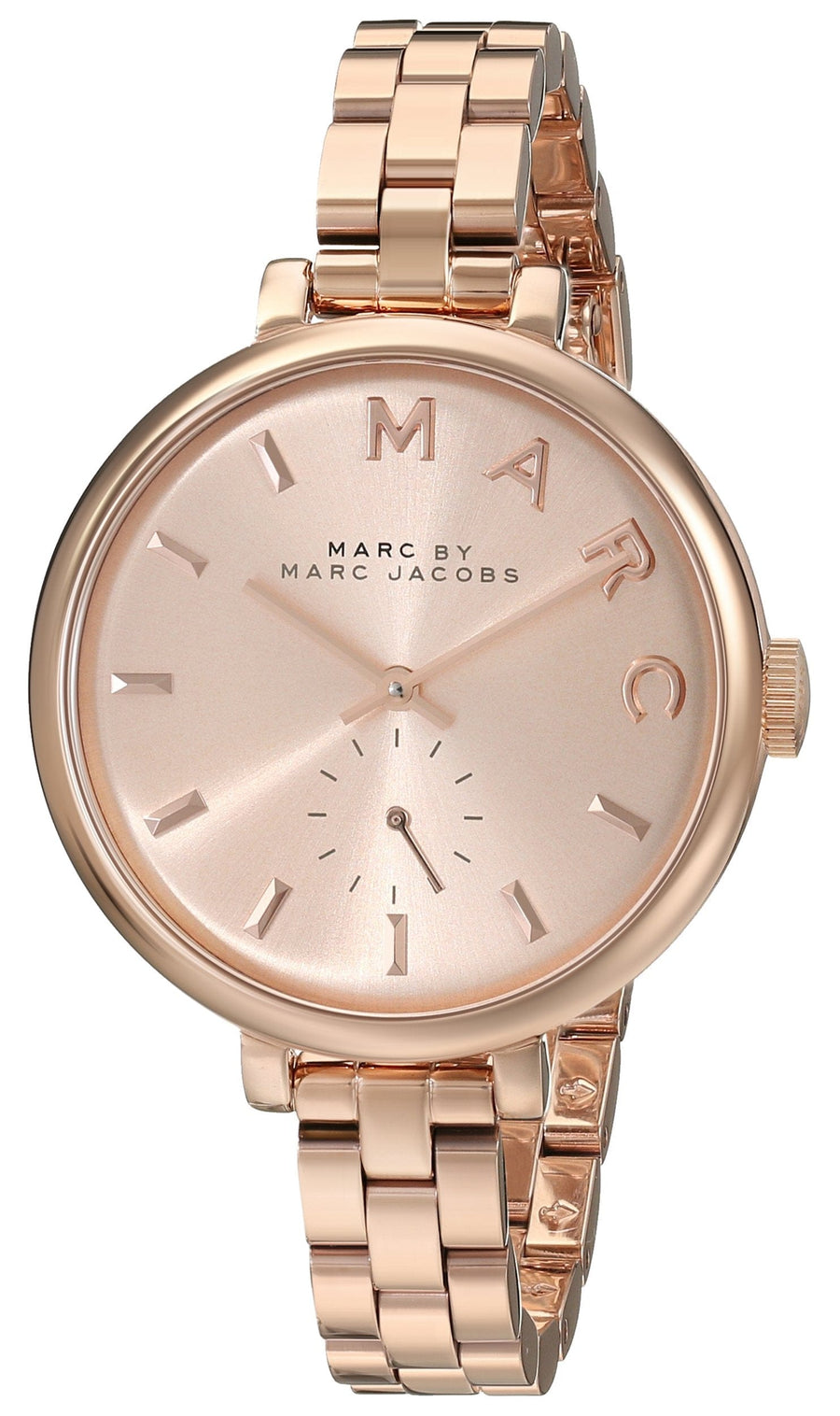 Marc Jacobs Sally Rose Gold Dial Rose Gold Steel Strap Watch for Women - MBM3364