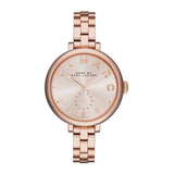 Marc Jacobs Sally Rose Gold Dial Rose Gold Steel Strap Watch for Women - MBM3364