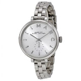 Marc Jacobs Sally Silver Dial Silver Steel Strap Watch for Women - MBM3362