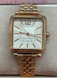 Marc Jacobs Vic Silver Dial Gold Steel Strap Watch for Women - MJ3462