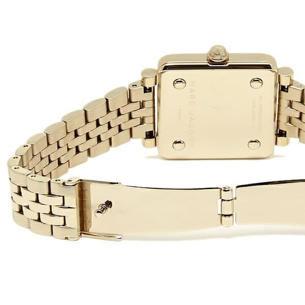 Marc Jacobs Vic Silver Dial Gold Steel Strap Watch for Women - MJ3462