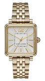 Marc Jacobs Vic Silver Dial Gold Steel Strap Watch for Women - MJ3462