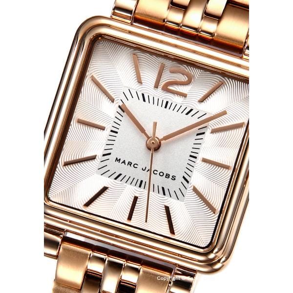 Marc Jacobs Vic Silver Dial Rose Gold Steel Strap Watch for Women - MJ3514