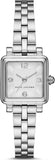 Marc Jacobs Vic Silver Dial Silver Stainless Steel Strap Watch for Women - MJ3529