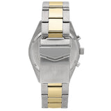 Maserati Competizione Chronograph Black Dial Two Tone Steel Strap Watch For Men - R8853100016