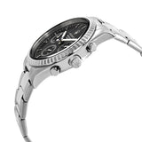 Maserati Competizione Chronograph Black Dial Silver Steel Strap Watch For Men - R8853100014