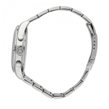 Maserati Competizione Chronograph White Dial Silver Steel Strap Watch For Men - R8853100017