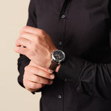 Maserati Epoca Chronograph Blue Dial Brown Leather Strap Watch For Men - R8871618014