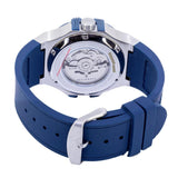 Maserati Potenza 42mm Blue Dial Automatic Silicone Strap Watch For Men - R8821108028