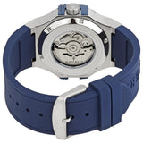 Maserati Potenza Automatic Skeleton Dial Blue Rubber Strap Watch For Men - R8821108035