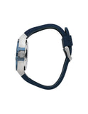 Maserati Potenza 42mm Blue Dial Automatic Silicone Strap Watch For Men - R8821108028