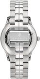 Maserati Ricordo Automatic Skeleton Silver Dial Silver Steel Strap Watch For Men - R8823133005