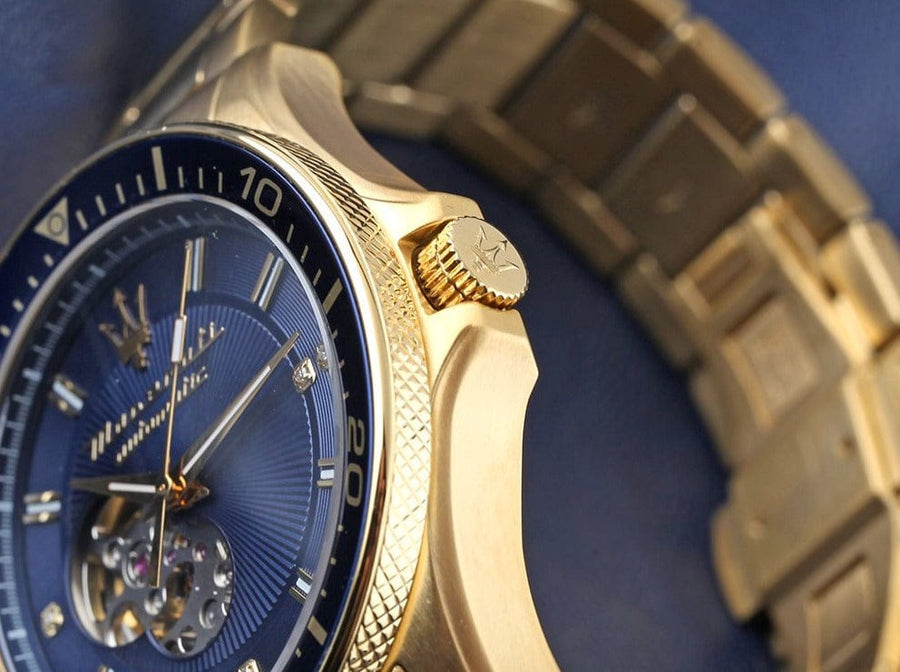 Maserati SFIDA Automatic Diamond Dial Limited Edition Watch For Men - R8823140004