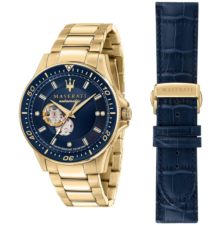 Maserati SFIDA Automatic Diamond Dial Limited Edition Watch For Men - R8823140004