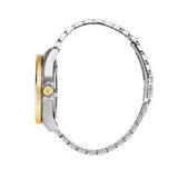 Maserati SFIDA Automatic Skeleton Black Dial Two Tone Steel Strap Watch For Men - R8823140010