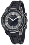 Maserati SFIDA Black Dial Black Rubber Strap Watch For Men - R8851123004