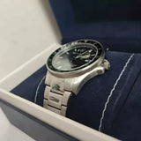 Maserati SFIDA Chronograph Black Dial Silver Steel Strap Watch For Men - R8853140005