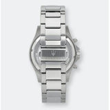 Maserati SFIDA Chronograph Black Dial Silver Steel Strap Watch For Men - R8873640004