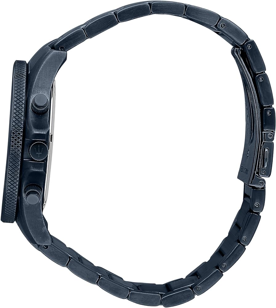 Maserati SFIDA Chronograph Blue Dial Blue Steel Strap Watch For Men - R8873640023