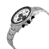 Maserati SFIDA Chronograph White Dial Silver Steel Strap Watch For Men - R8873640003