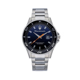 Maserati SFIDA Quartz Bue Dial Stainless Steel Watch For Men - R8853140001