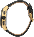 Maserati Traguardo Chronograph Black Dial Black Leather Strap Watch For Men - R8871612033