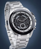 Maserati Traguardo Chronograph Black Dial Silver Steel Strap Watch For Men - R8873612059