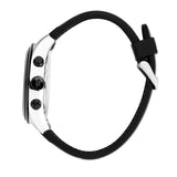 Maserati Traguardo Chronograph Green Dial Black Silicone Strap Watch For Men - R8871612043